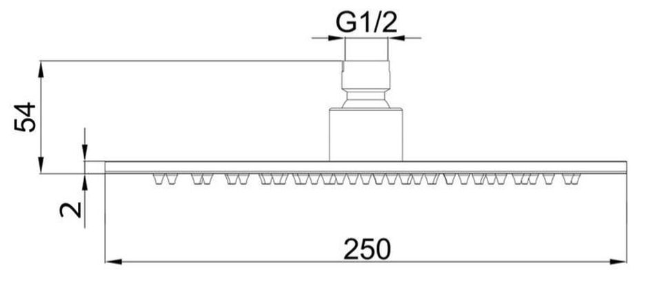 Κώδωνας Ντους Inox Φ250 Μαύρος Slim Interflex 077001 – Αυτοκαθαριζόμενος Κώδωνας Ντους Inox Φ250 Μαύρος Slim Interflex 077001 – Αυτοκαθαριζόμενος